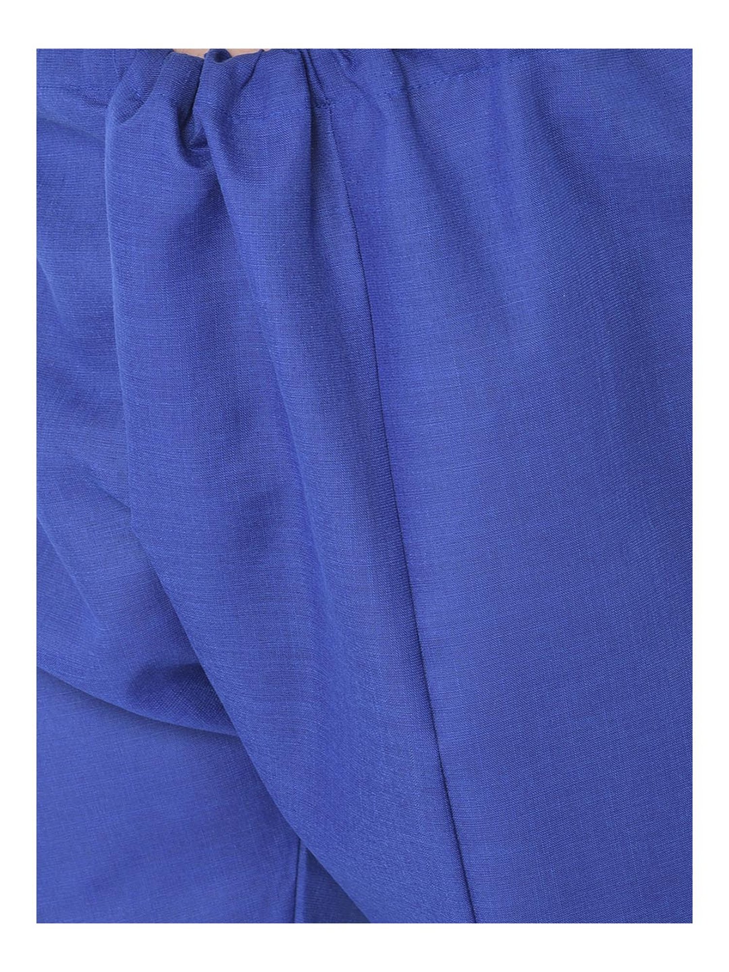 SG LEMAN Blue Kurta Bottom Set