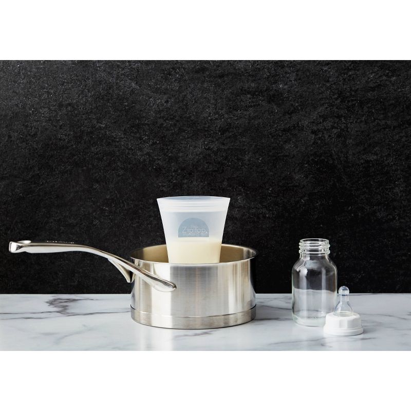 Zip Top Breast Milk Storage Set & Freeze Tray