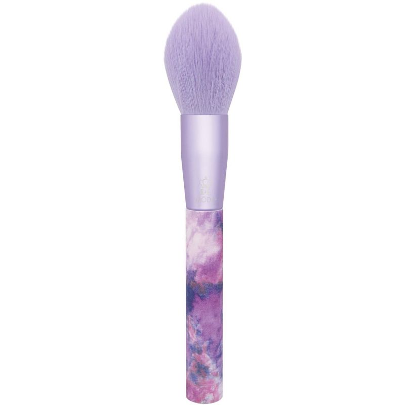 MODA Brush 5pc Peaceful Purple Tie Dye Makeup Brush Set, Includes - Blush, Domed Shadow, Crease, and Angle Eyeliner Brushes