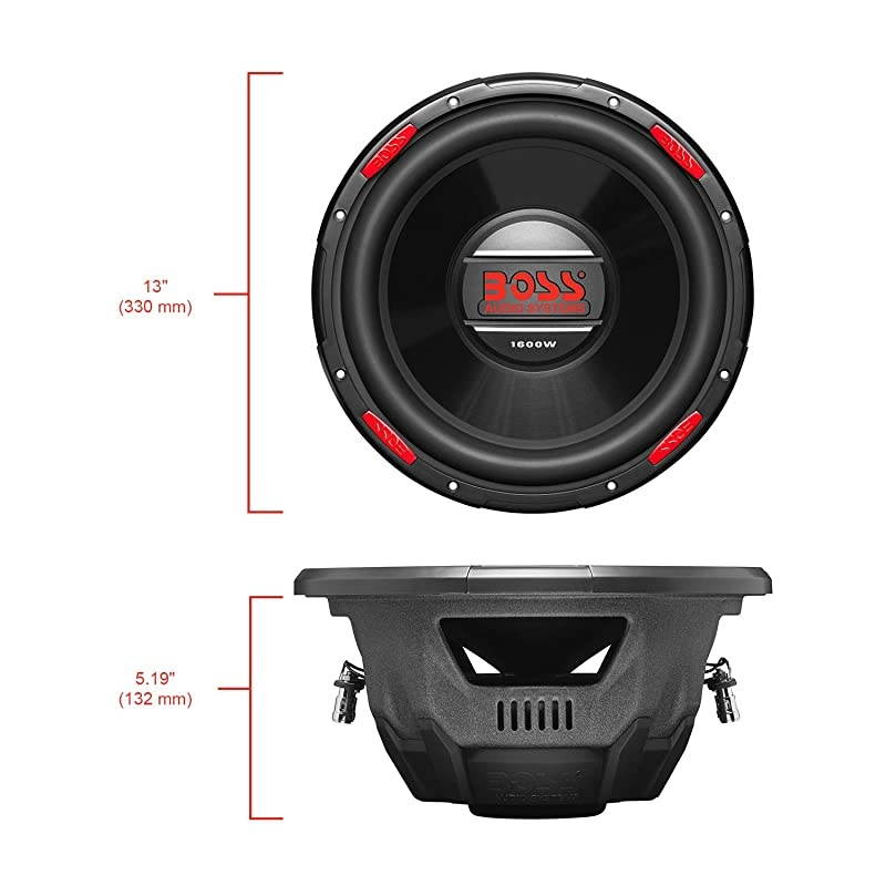AR100DVC 10 Inch Car Subwoofer 1400 Watts Maximum Power Dual 4 Ohm Voice Coil Sold Individually