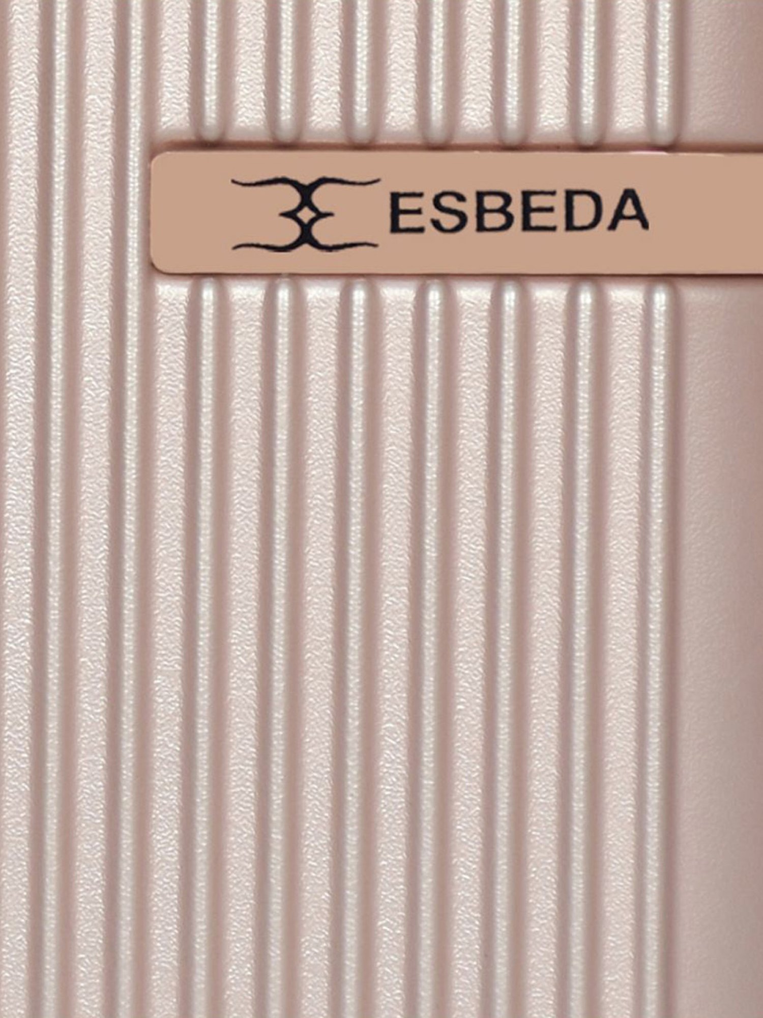 Esbeda Rose Gold ABS Textured Vanity Bag