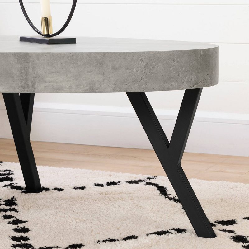 City Life Coffee Table Dark Gray - South Shore