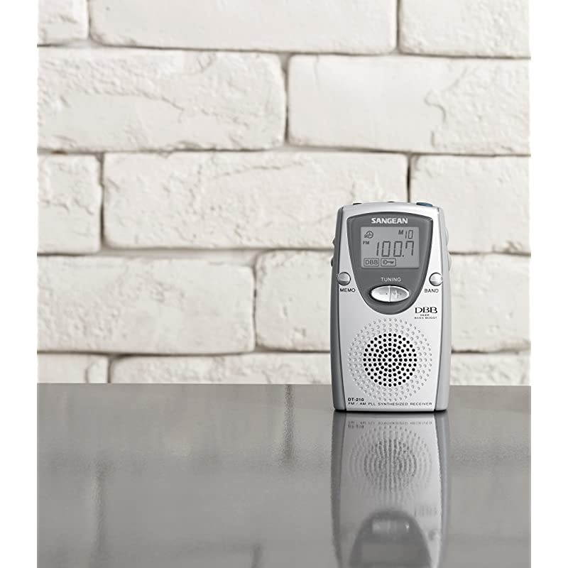 DT210 FMStereoAM PLL Synthesized Tuning Pocket Radio
