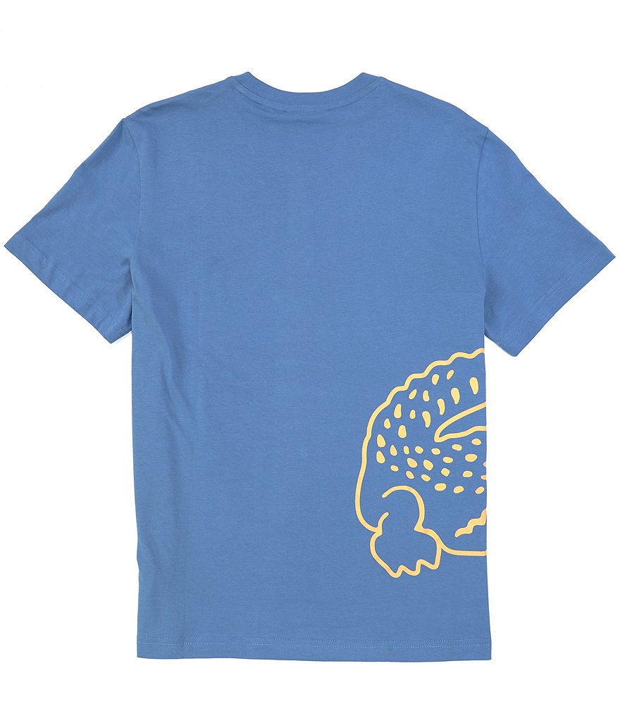 Lacoste Croc Beach Short-Sleeve Organic Materials Tee
