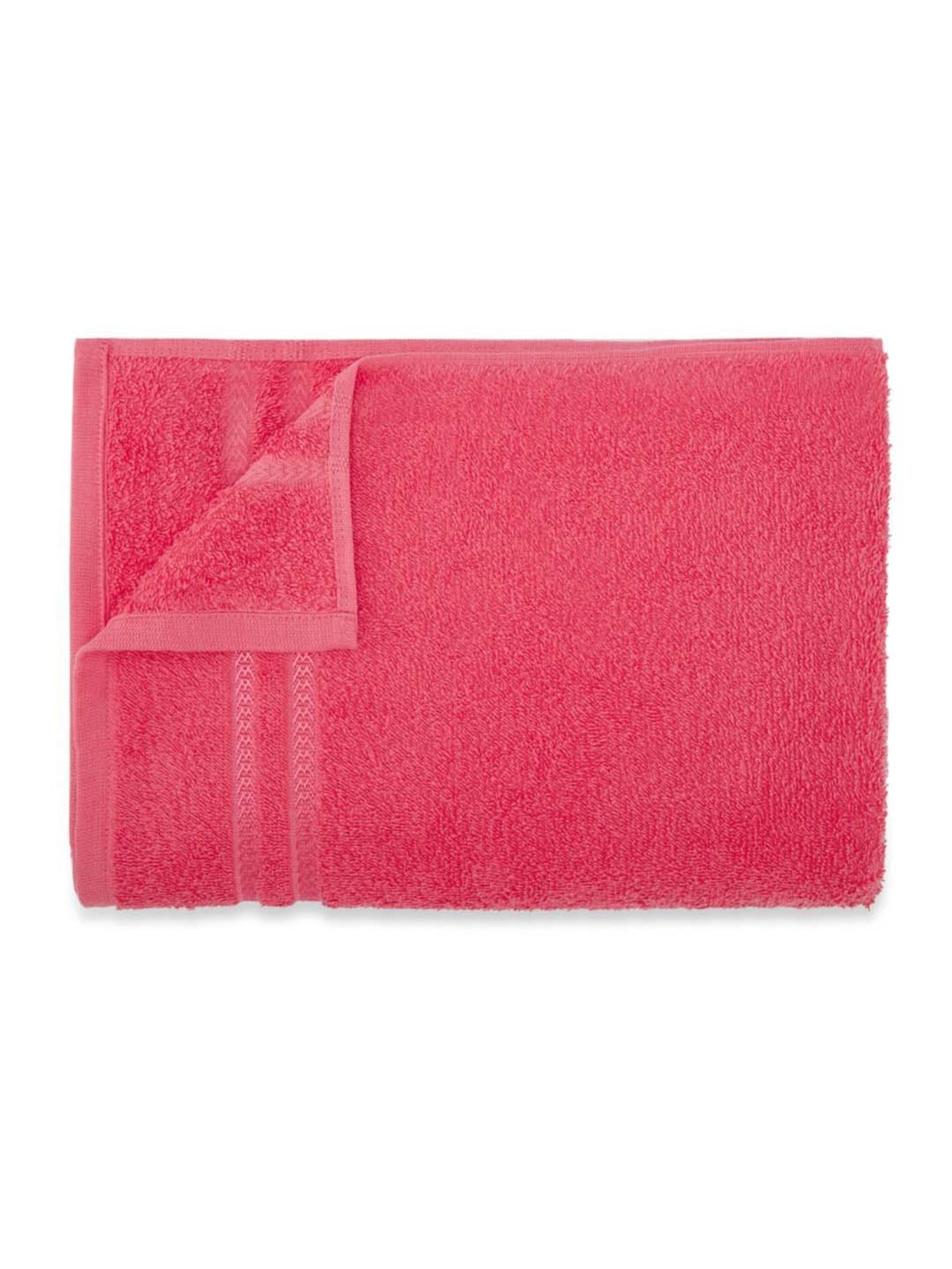 Welspun Quick Dry Coral Cotton 380 GSM Bath Towel