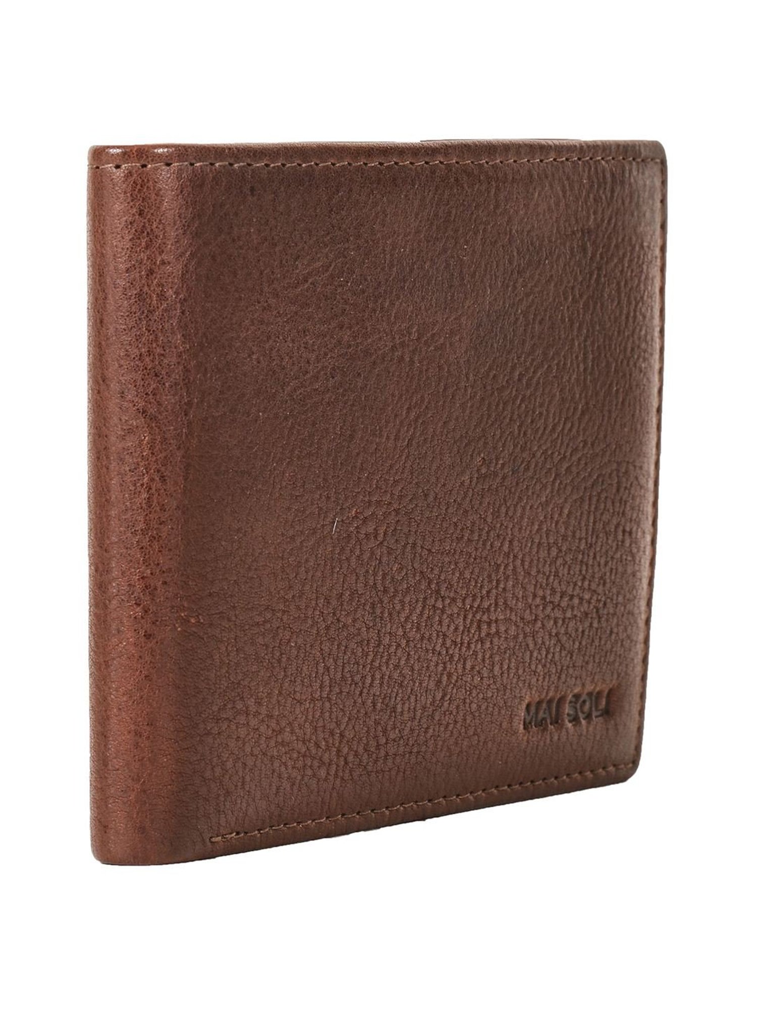 Mai Soli Vintage Leather Bi-Fold Wallet for Men
