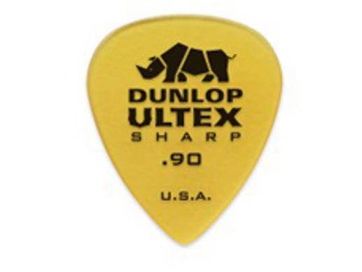 Dunlop Ultex Sharp Guitar Picks - .90mm - 6 pack