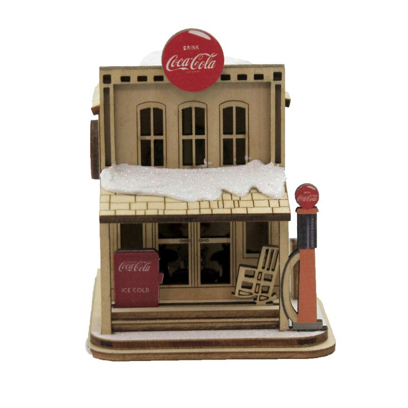 Ginger Cottages 4.0" Country Store Ginger Cottages Coca Cola  -  Ornament Sets