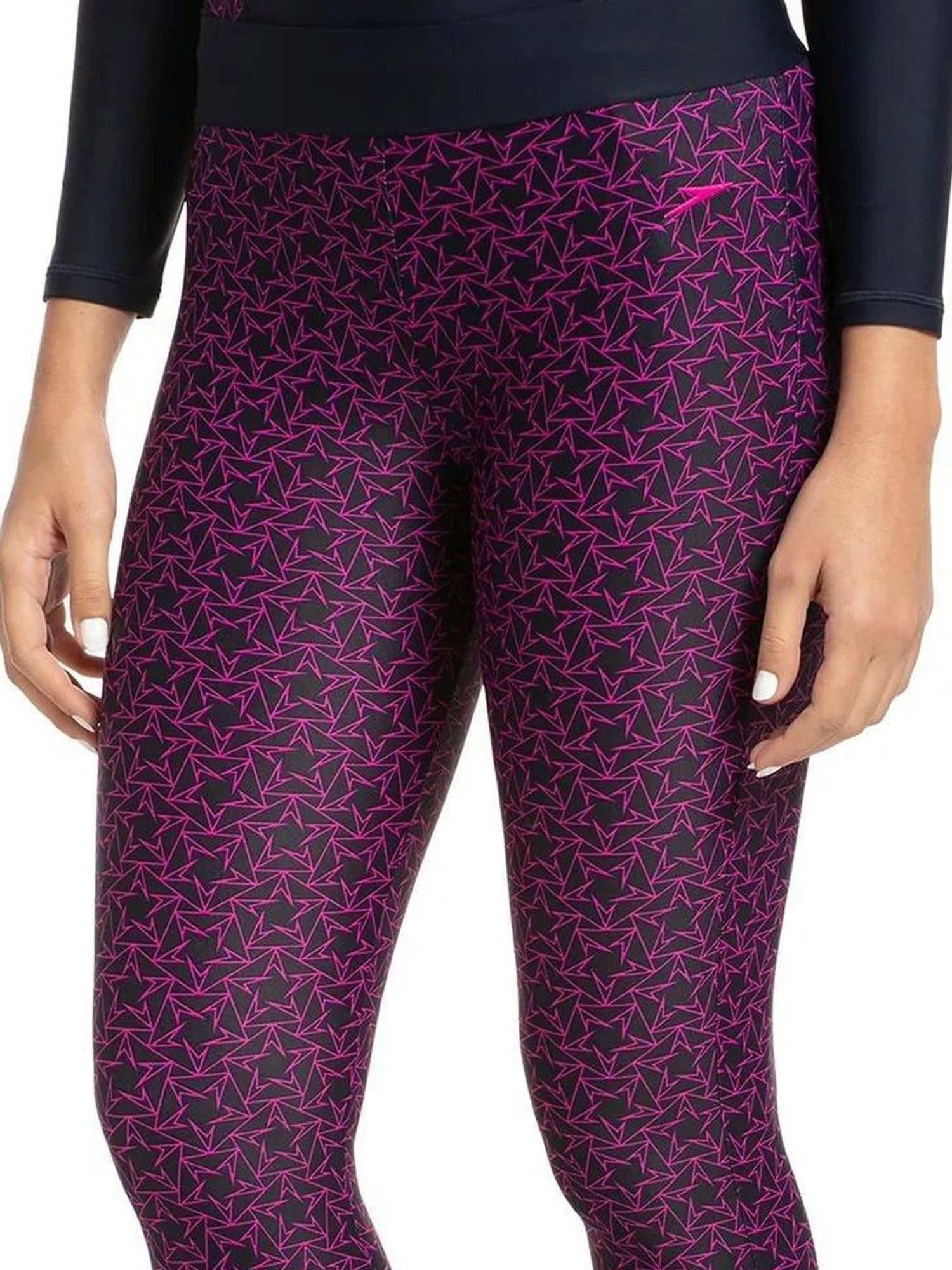 Speedo Purple Printed Swimwear Bottom