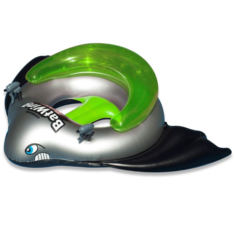 NEW Swimline 90797 BatWing Fighter Inflatable Tube Squirt Blaster w/ Air Pump