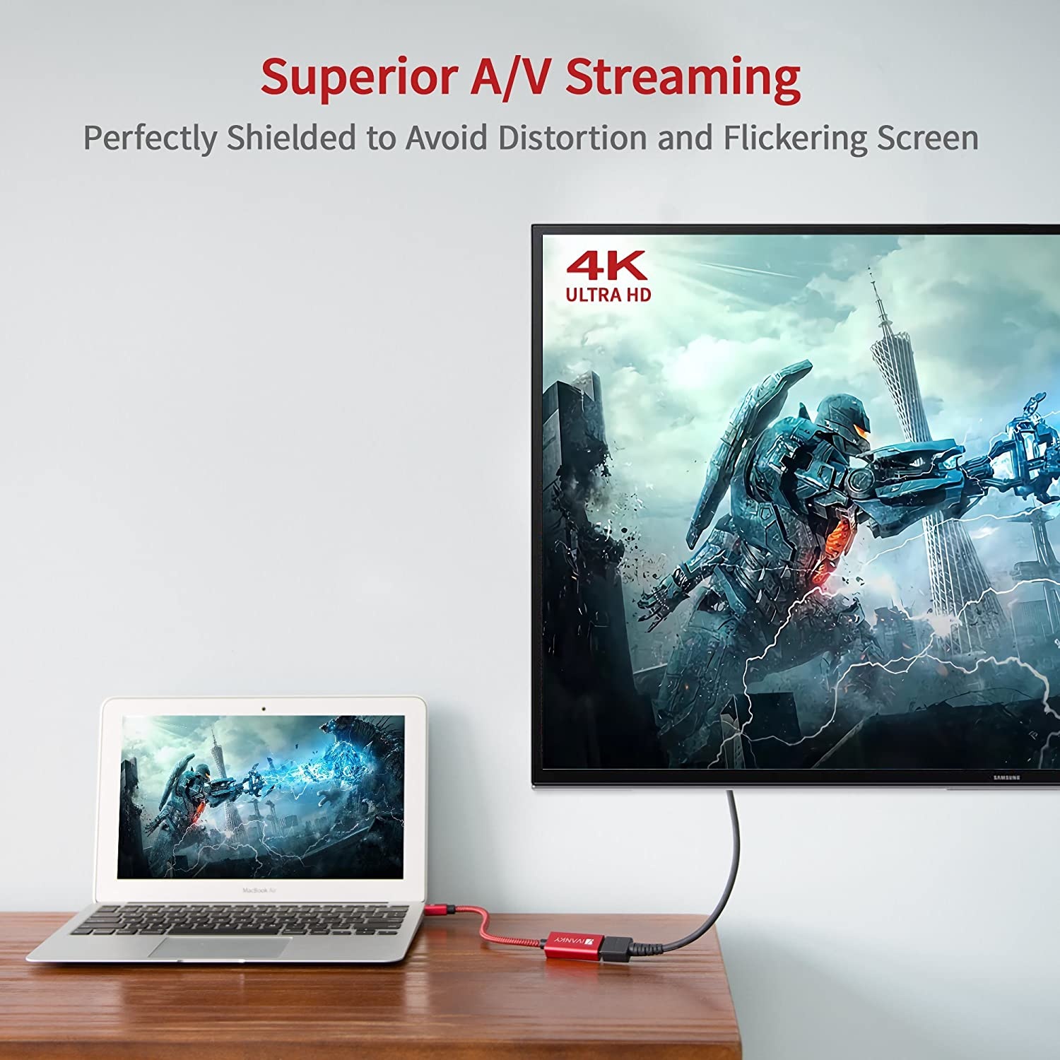 Mini DisplayPort to DisplayPort Cable  4K60Hz Thunderbolt to DisplayPort Cable GoldPlated 10Ft Ultra High Speed Mini DP to DP Cable Compatible MacBook AirPro Surface ProDock Grey