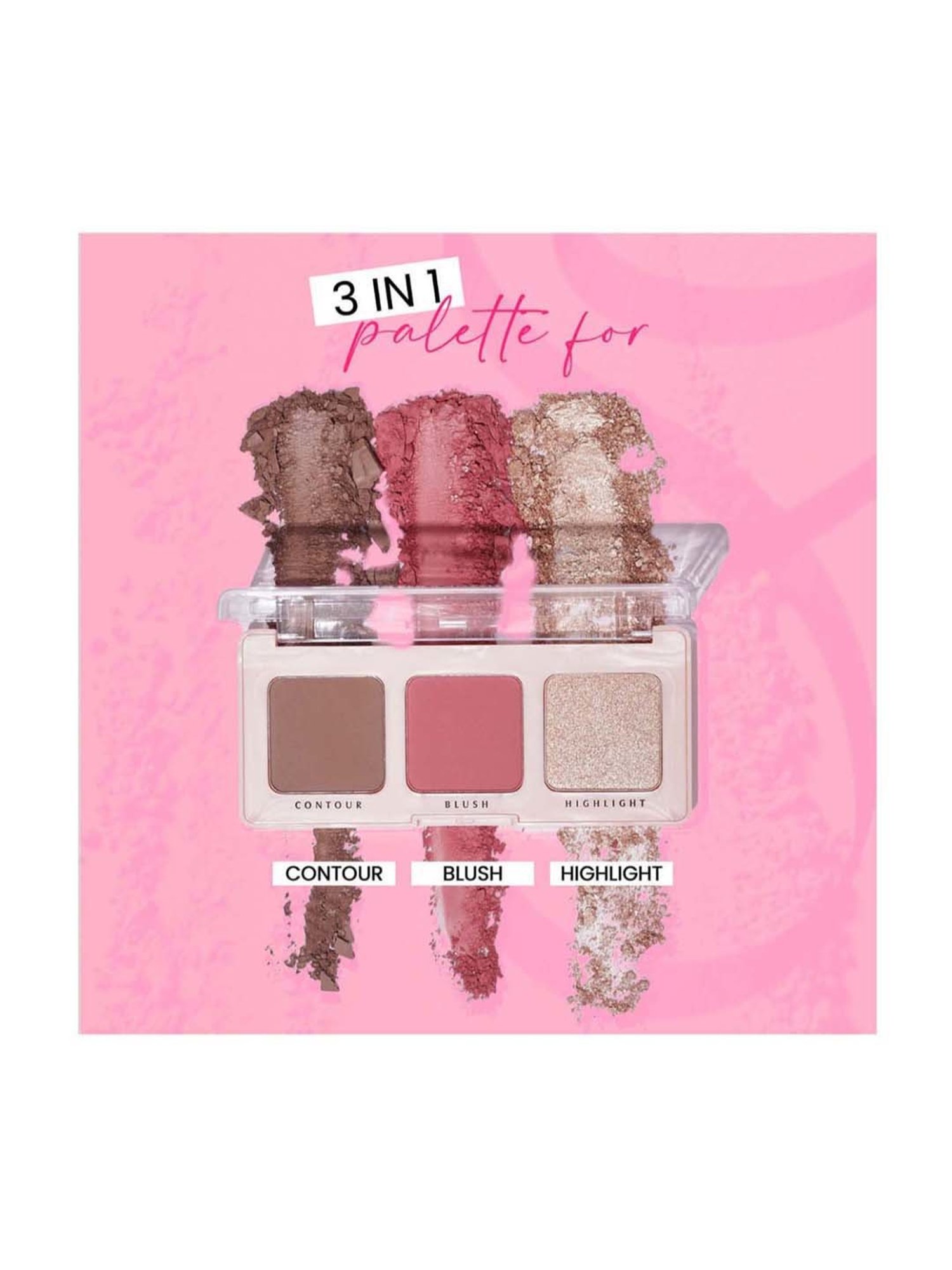 Glam21 Cheeky Affair the Face Palette 03 Sweet - 8.6 gm