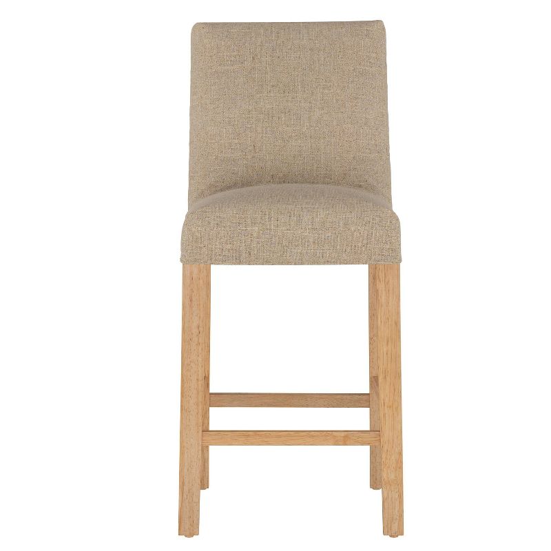 Slipcover Barstool Linen Sandstone - Skyline Furniture