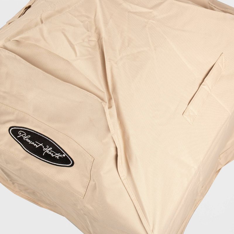 Ravenna Fire Column Cover Taupe - Classic Accessories