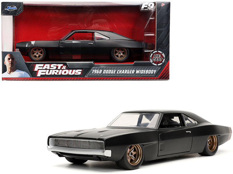 2021 Dodge Charger SRT Hellcat Gray Metallic "Fast X" (2023) Movie "Fast & Furious" Series 1/24 Diecast Model Car by Jada