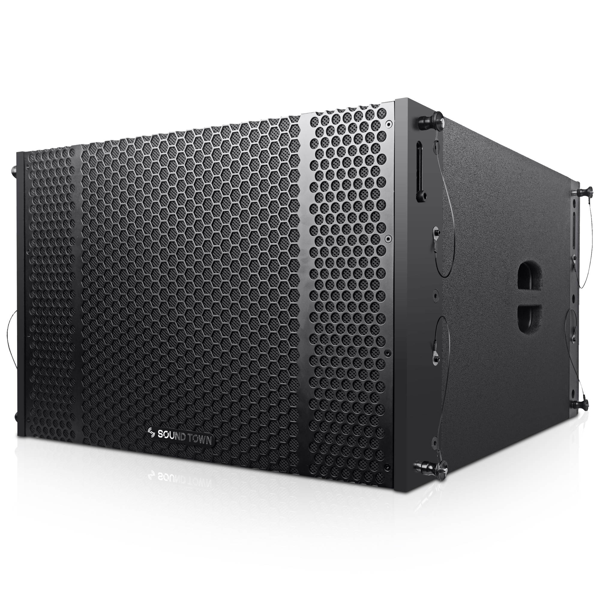 Sound Town ZETHUS Series 2X12" 1200W Line Array Subwoofer (ZETHUS-212S)