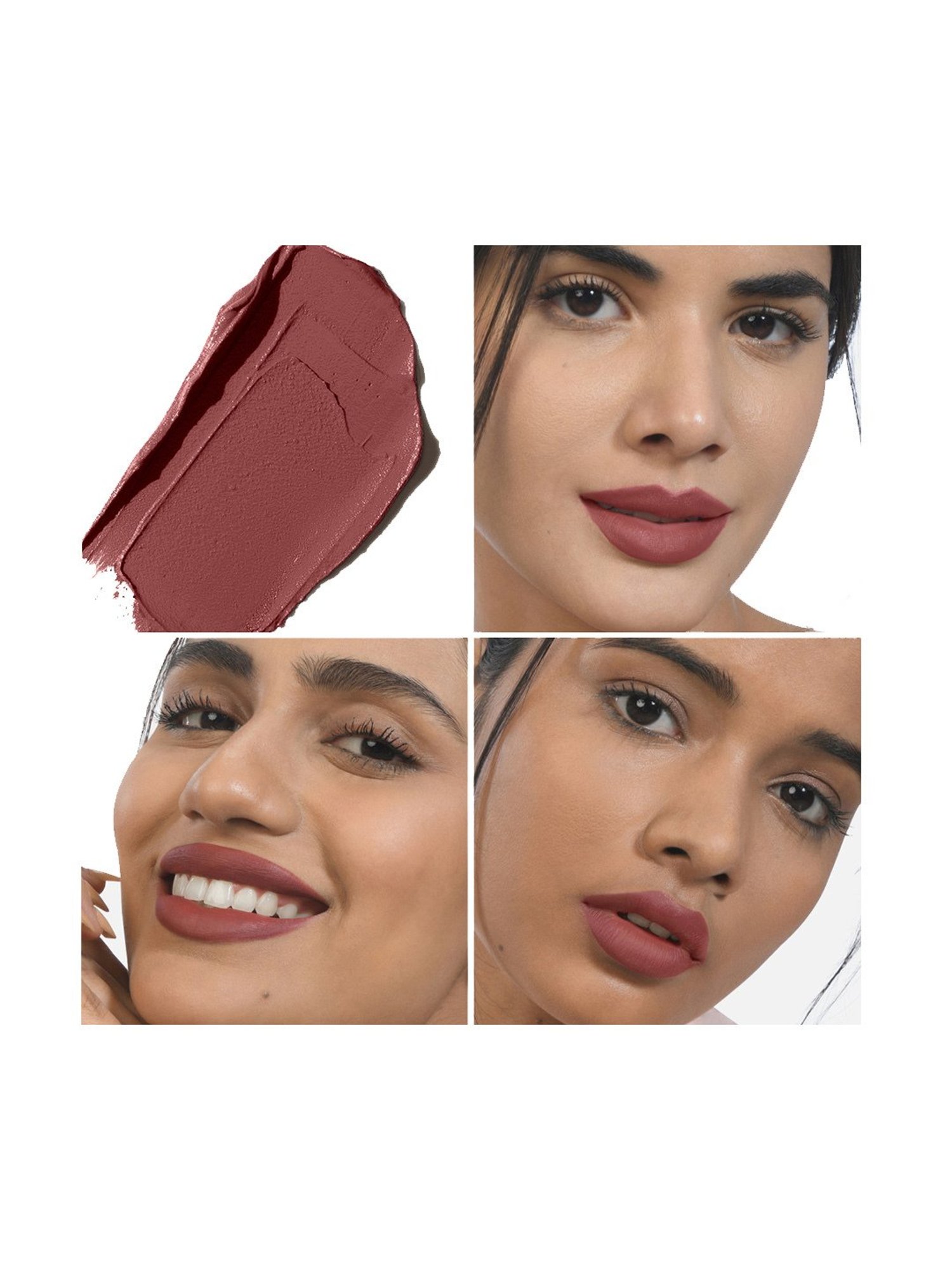 Kiro Beauty Lush Moist Matte Long Lasting Lipstick Nude Garnet - 4.2 gm