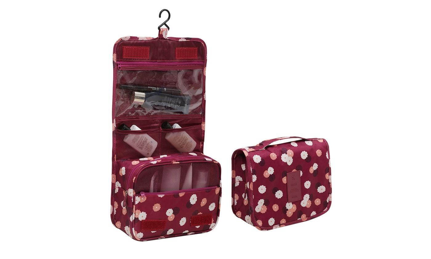 Waterproof Handing Toiletry Bag Travel Cosmetic Storage Essentials Organizer