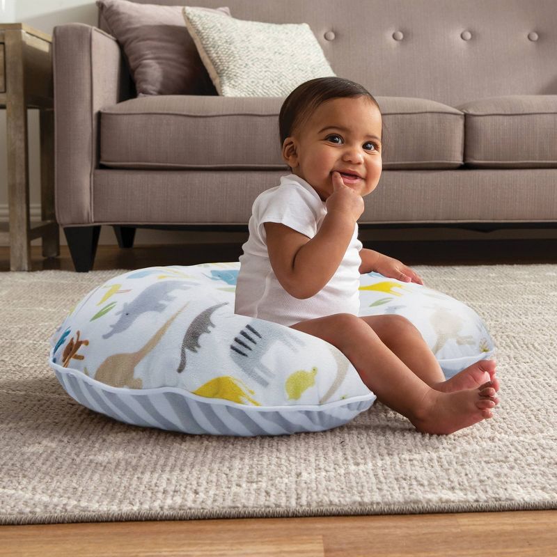 Boppy Cozy Nursing Pillow Cover - Pastel Animal Stripe