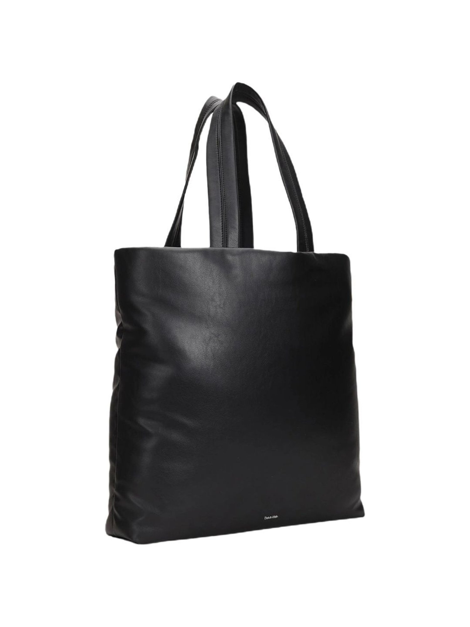 CALVIN KLEIN Black Puffed Tote