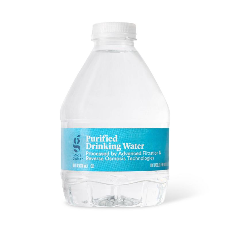 Purified Drinking Water - 24pk/8 fl oz Bottles - Good & Gather™