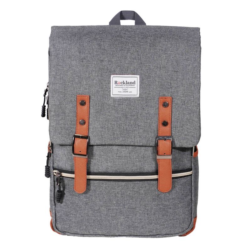 Rockland 16.5'' Heritage USB Laptop Backpack