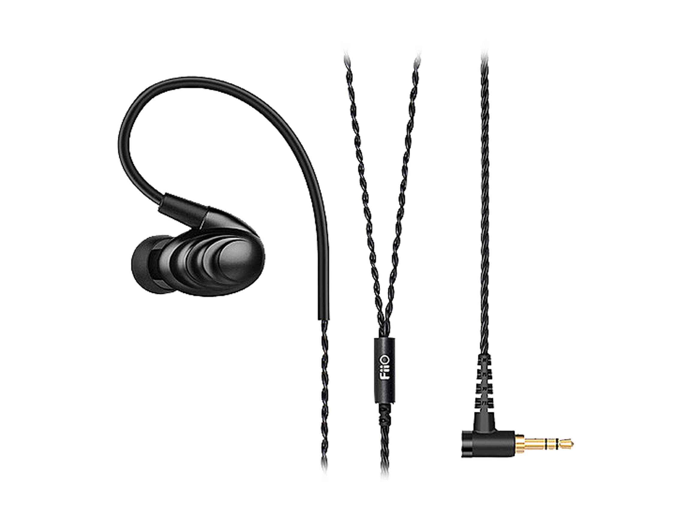 FiiO Headphone F92BA+1 F9 Triple Driver Hybrid In-Ear Monitors Black Retail