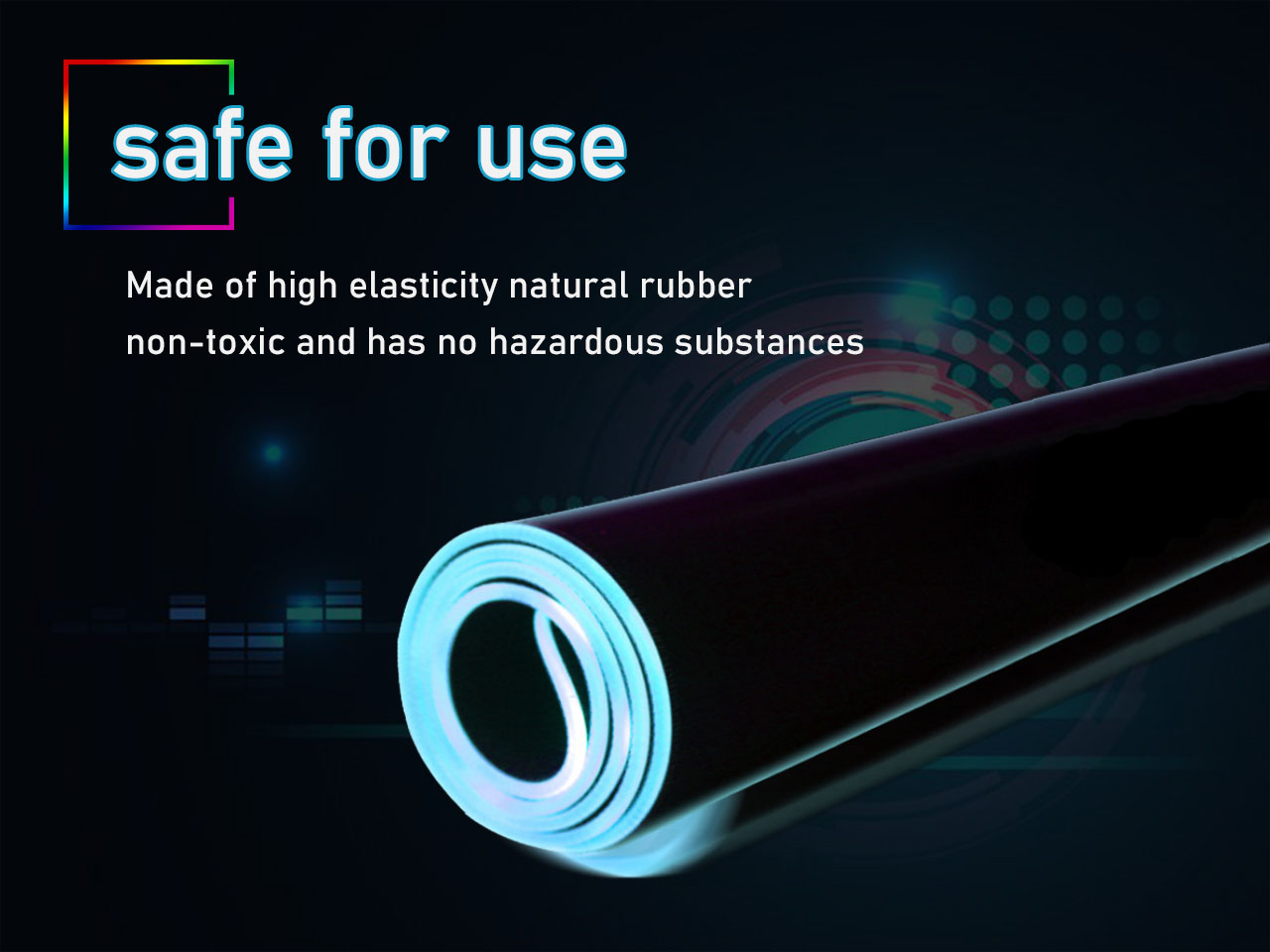 Large RGB Gaming Mouse Pad - 14 Light Modes Extended Computer Keyboard Mat with Durable Stitched Edges, High-Performance Mouse Pad Optimized for Gamer 31.5X 11.8in