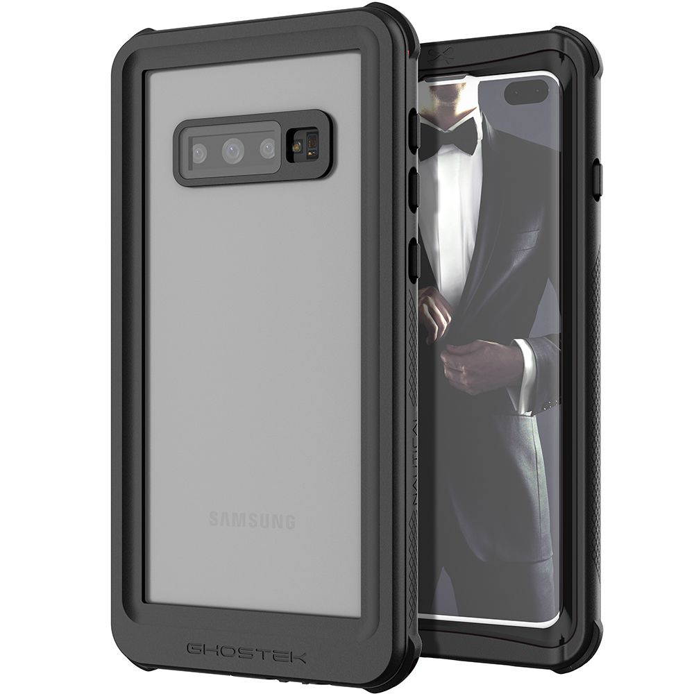Ghostek Nautical Galaxy S10e Waterproof Case with Screen Protector Super Heavy Duty Protection Rugged Shockproof Full Body Underwater Watertight Seal Cover for 2019 Galaxy S10e (5.8 Inch) - (Black)