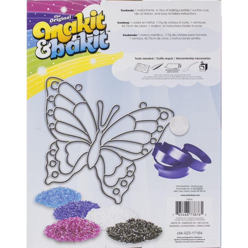 Makit & Bakit Deluxe Suncatcher Kit-Butterfly