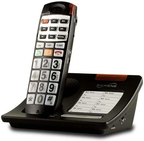 Serene Innovations CL65 Dect 6.0 Amplified Cordless Phone