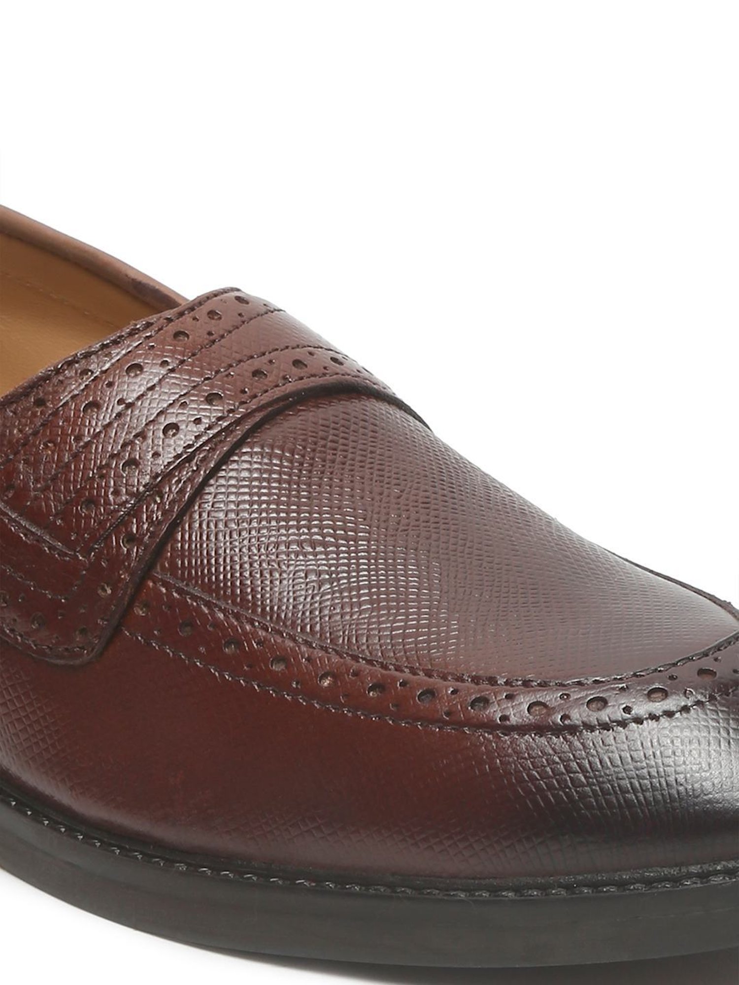 Teakwood Leathers Men's Brown Casual Loafers