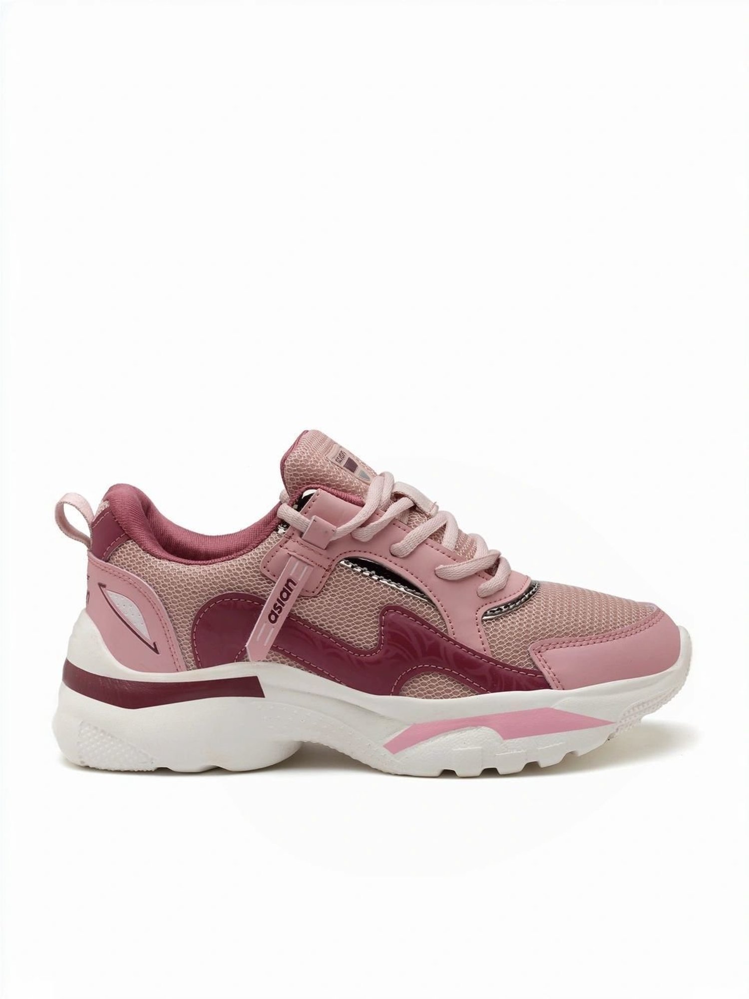 Asian Women's Pink Running Shoes