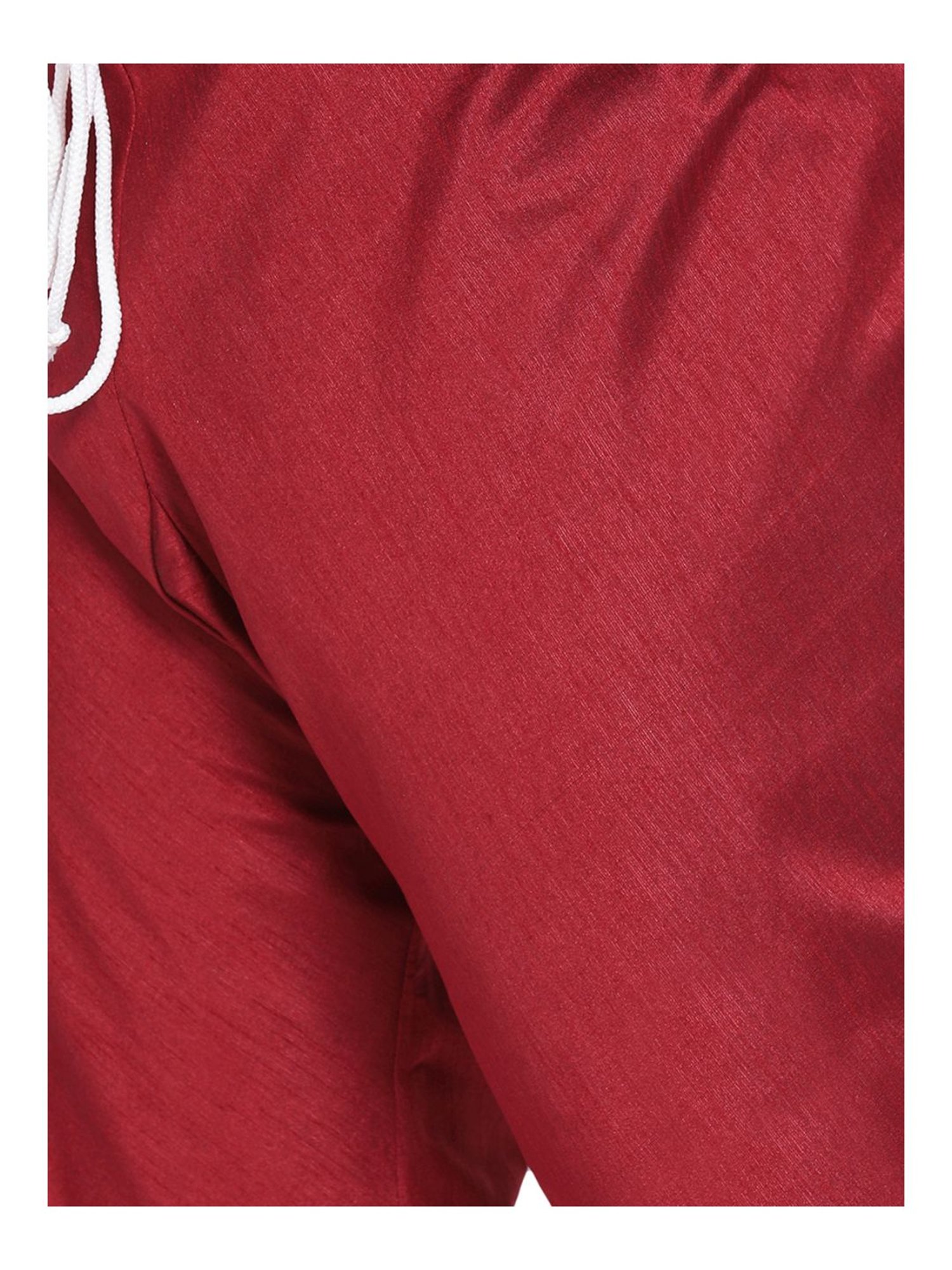 Hangup Maroon Regular Fit Kurta Bottom Set