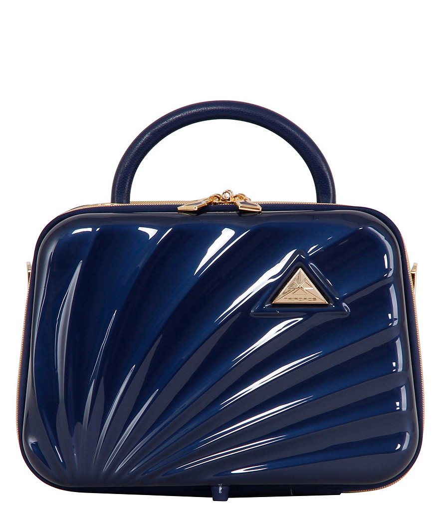 ROYCE New York Leather Large Cosmetic Bag