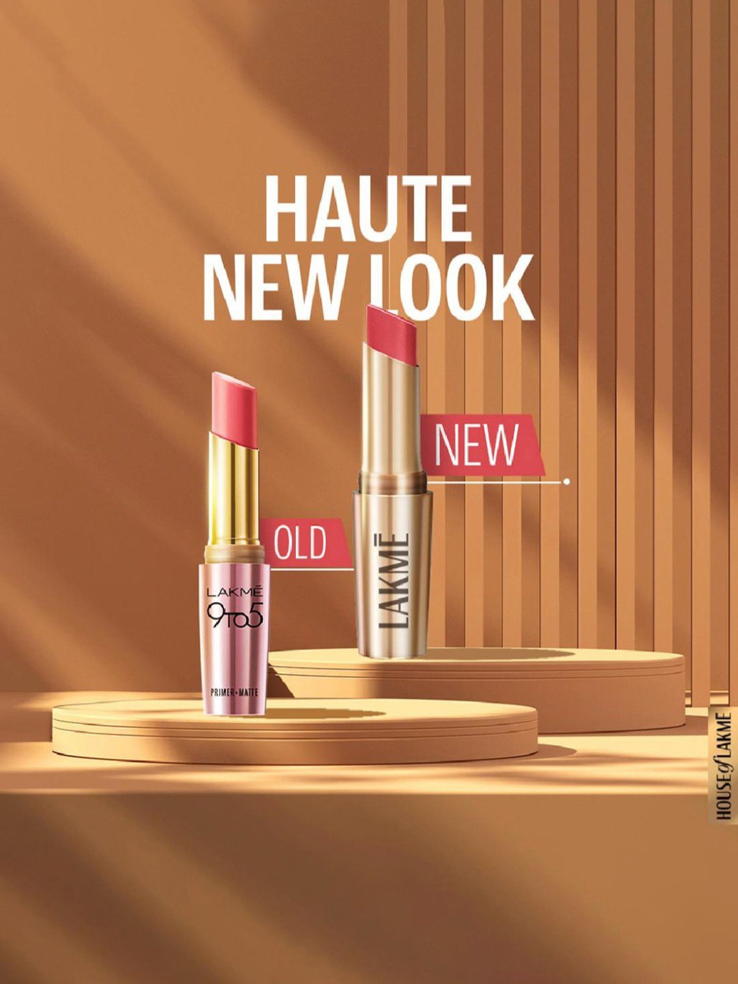 Lakme Priming Matte Lipstick Roseatte Red - 3.6 gm