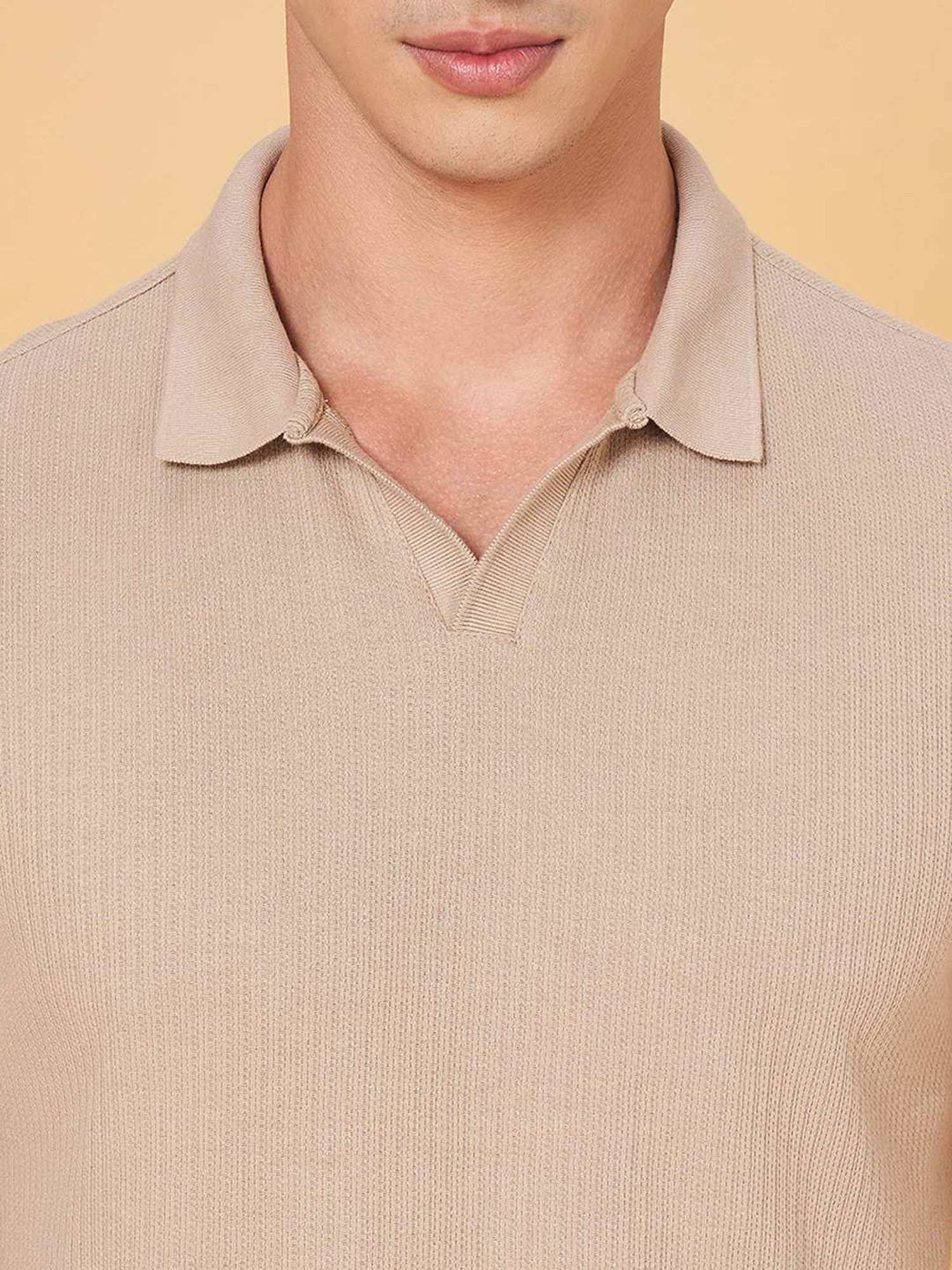 Byford By Pantaloons Navajo Slim Fit Polo T-Shirt