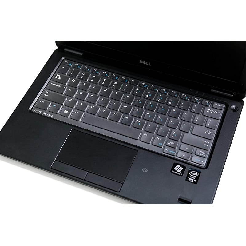 Thin Keyboard Cover for Dell Latitude E7250 E5250 E7270 E7370 E5270 E7389 E5270 Latitude 7290 7280 7380 7390 SoftTouch TPU Protective Skin