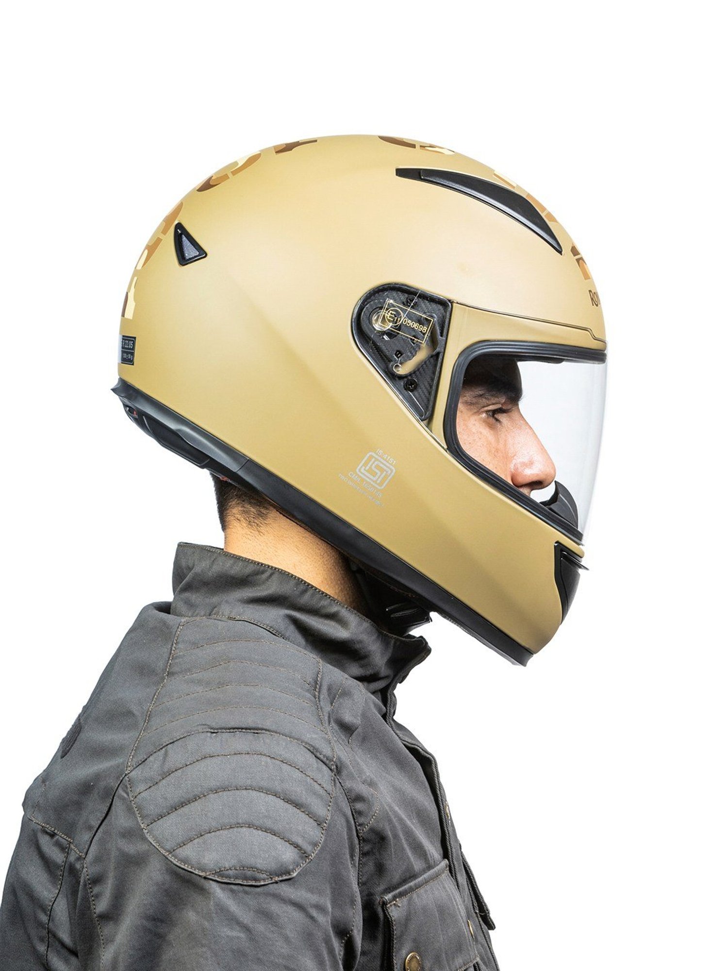 Royal Enfield Full Face Helmet Desert Storm M