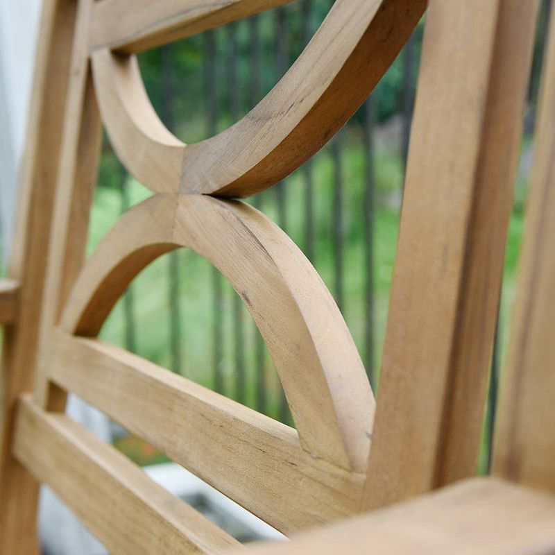 Bardin Teak Dining Armchair - Light Brown - Cambridge Casual