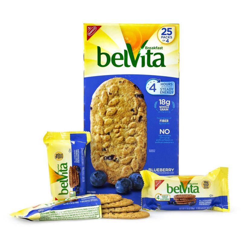 belVita Blueberry Breakfast Biscuits - 20ct