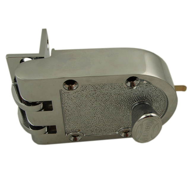 Progressive, 1786/26, Polished Chrome (US26), Grade 1 Jimmy Proof Deadlock Deadbolt Single Cylinder Lockset Lock Set, Angle Strike