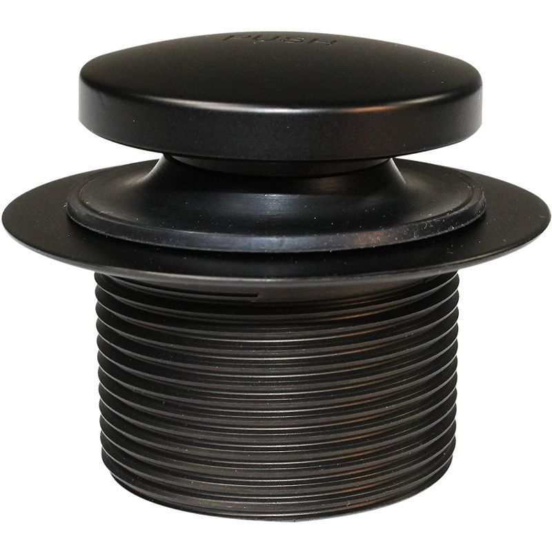 Westbrass D4931-12 ABS Plastic 1.5 Inch Schedule 40 Bathtub and Shower Water Waste and Overflow Tip Toe Drain Assembly, Oil Rubbed Bronze Finish