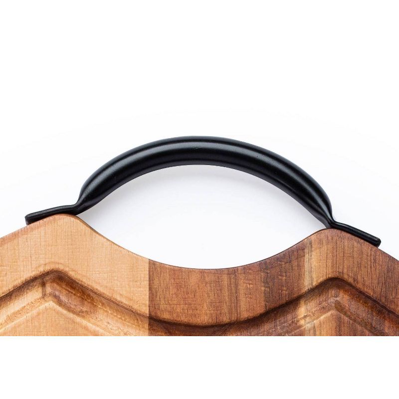 BBQ Cutting Board with Steel Handle - Superior Trading Co.