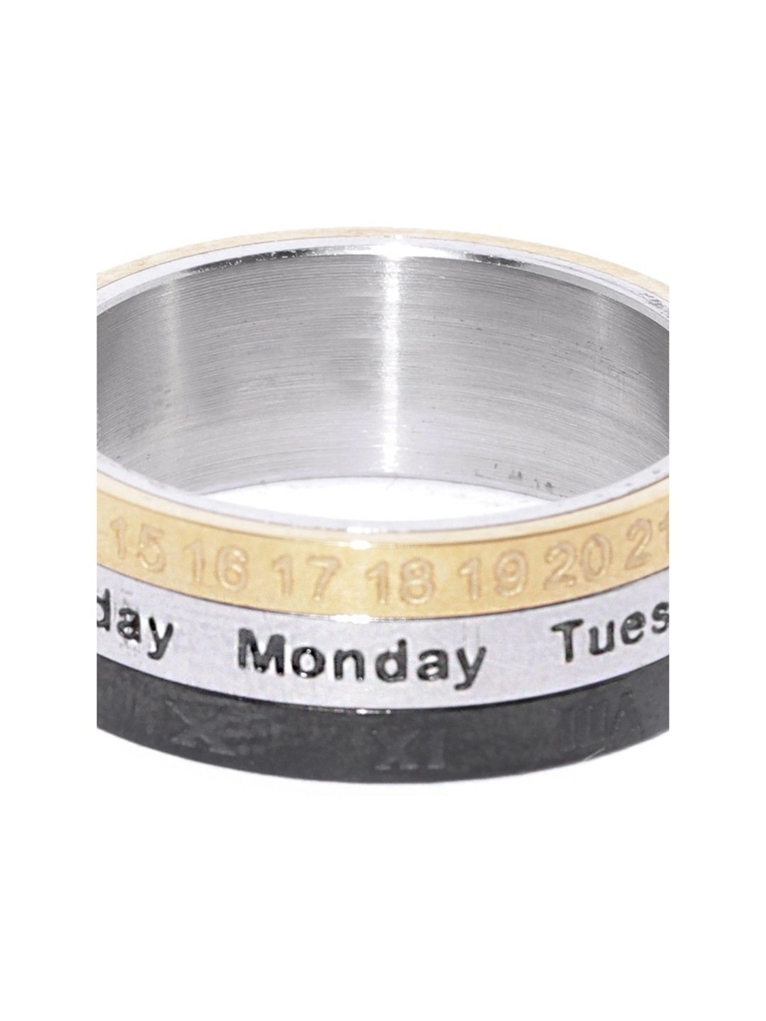 Sohi Silver-Plated Statement Ring