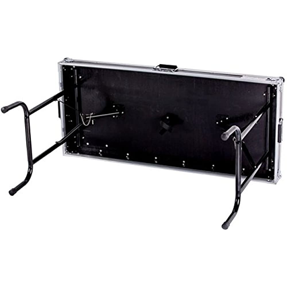 Deejay LED Fly Drive Case Universal Fold Out DJ Table 48" x 21" x 30"