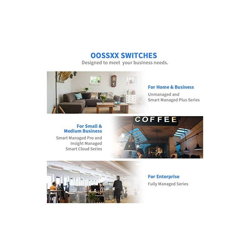 8 Port Gigabit Unmanaged Ethernet PoE+ SwitchNetwork Powered Switch 8 PoE+ Ports + 2 Uplink+1 SFP by