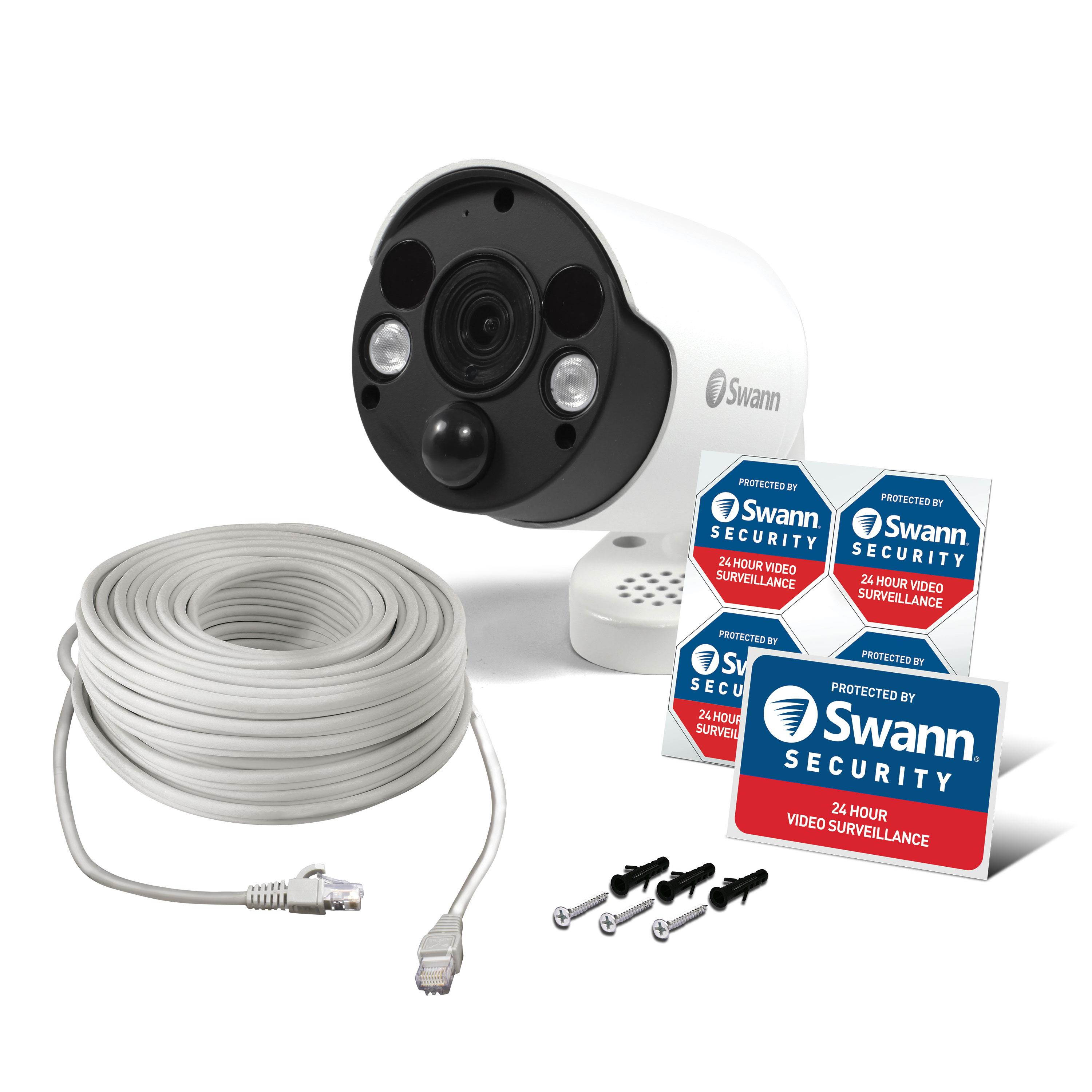 4K Thermal Sensing Spotlight Bullet IP Security Camera - NHD-885MSFB