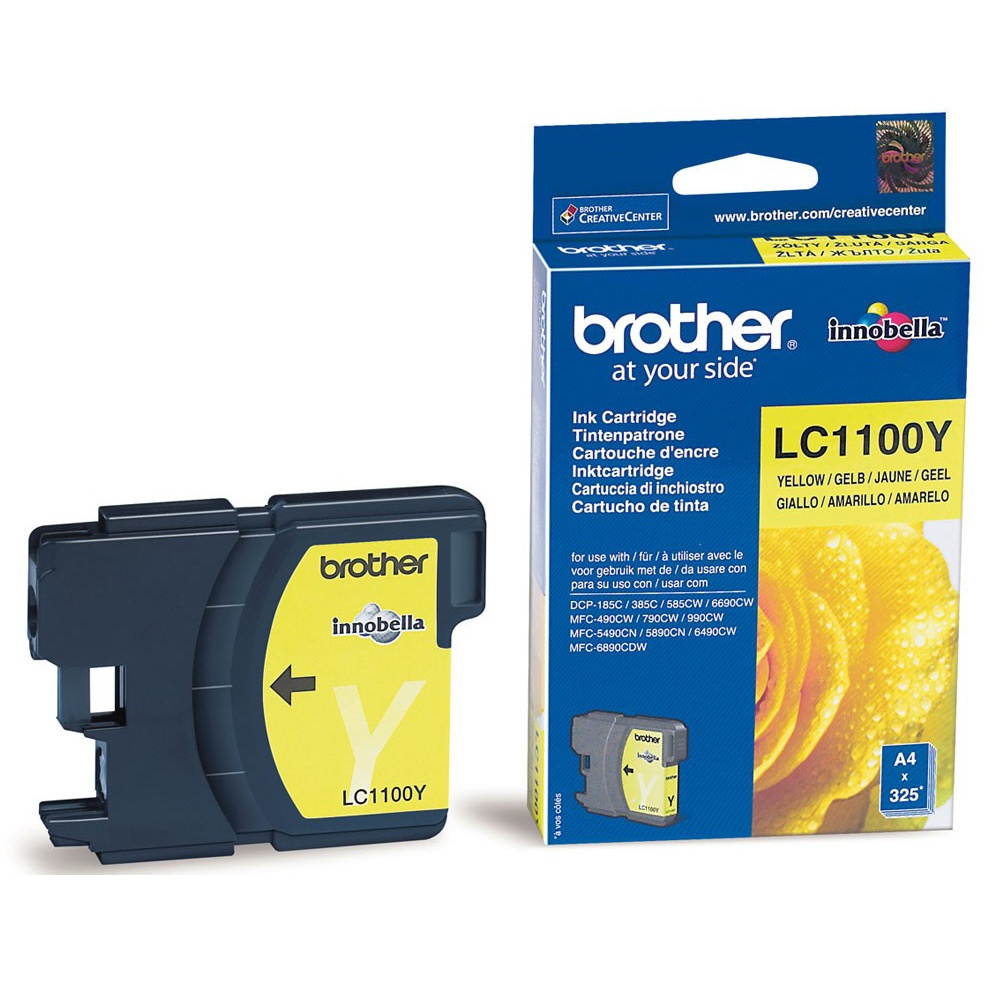 BROTHER LC1100Y STD YELLOW INK