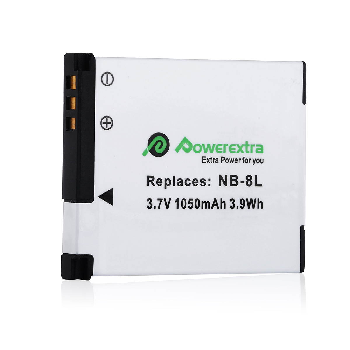 Powerextra 2 Pack Replacement Canon NB-8L Battery and charger for Canon PowerShot A2200 IS, A3000 IS, A3100 IS, A3200 IS, A3300 IS Digital Camera Battery (Free Car Charger Available)